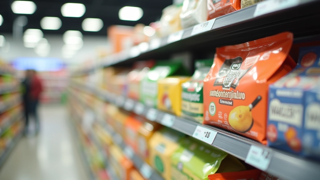 Porovnání cen na regálech v různých supermarketech a obchodech