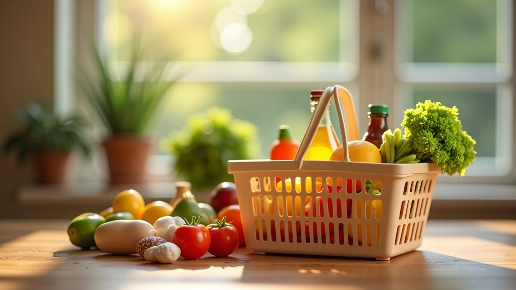 Detailní rozpis kategoriálního složení spotřebitelského koše s jednotlivými položkami jako chlebem, mlékem, elektřinou a automobilem